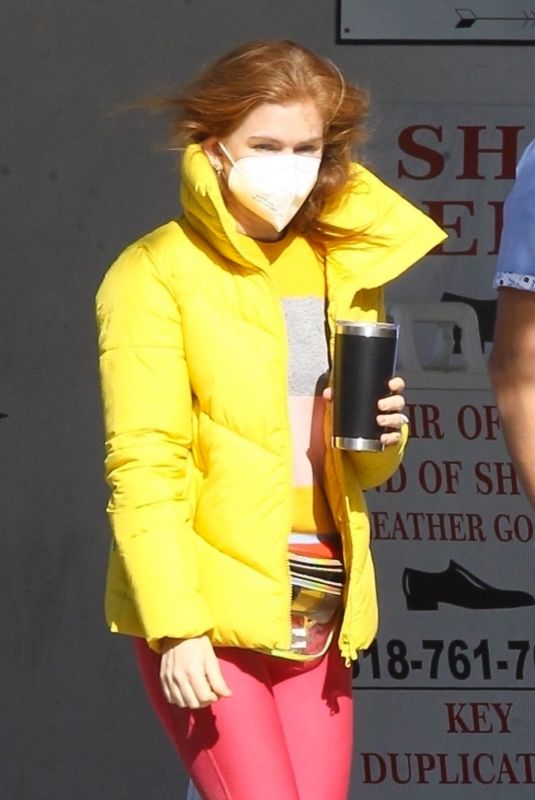 ISLA FISHER Out and About in Studio City 10/26/2020