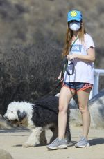 ISLA FISHER Out Hiking in Los Angeles 10/04/2020