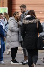 JACQUELINE JOSSA and Dan Osborne at Thorpe Park Resort in Surrey 10/26/2020