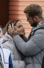 JACQUELINE JOSSA and Dan Osborne at Thorpe Park Resort in Surrey 10/26/2020