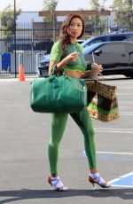 JEANNIE MAI Arrives at DWTS Studio in Los Angeles 10/19/2020