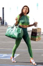 JEANNIE MAI Arrives at DWTS Studio in Los Angeles 10/19/2020
