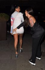 JEMMA LUCY Leaves Novikov Restaurant in London 10/18/2020