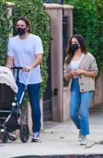 JENNA DEWAN and Steve Kazee Out in Los Angeles 10/08/2020