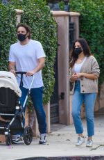 JENNA DEWAN and Steve Kazee Out in Los Angeles 10/08/2020