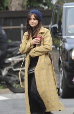 JENNA LOUISE COLEMAN Out and About in London 10/30/2020