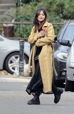 JENNA LOUISE COLEMAN Out and About in London 10/30/2020