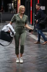 JENNI FALCONER Arrives at Smooth Radio in London 10/08/2020