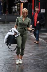 JENNI FALCONER Arrives at Smooth Radio in London 10/08/2020