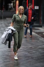 JENNI FALCONER Arrives at Smooth Radio in London 10/08/2020