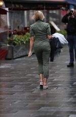 JENNI FALCONER Arrives at Smooth Radio in London 10/08/2020