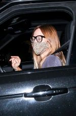 JENNIE GARTH Arrives at Haunt 