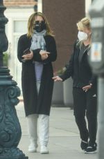 JENNIFER ANISTON Leaves a Physical Therapy Appointment in Beverly Hills 10/21/2020