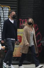 JENNIFER LAWRENCE and Cooke Maroney Out in New York 10/05/2020