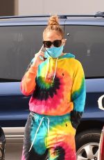 JENNIFER LOPEZ Leaves Gucci Store in Beverly Hills 10/10/2020