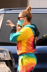 JENNIFER LOPEZ Leaves Gucci Store in Beverly Hills 10/10/2020