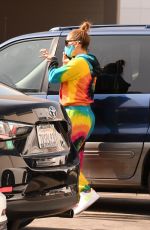 JENNIFER LOPEZ Leaves Gucci Store in Beverly Hills 10/10/2020