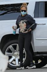 JENNIFER LOPEZ Out and About in Beverly Hills 10/15/2020