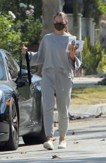 JENNIFER MORRISON Out for Iced Coffee in West Hollywood 10/07/2020