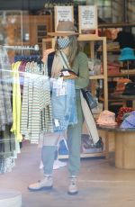 JESSICA ALBA Shopping at Urban Outfitters in Los Angeles 10/25/2020