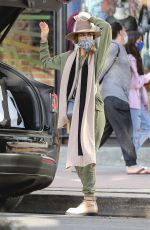 JESSICA ALBA Shopping at Urban Outfitters in Los Angeles 10/25/2020