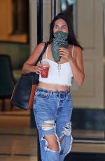 JESSICA CIENCIN HENRIQUEZ in Ripped Denim Out in Los Angeles 10/23/2020