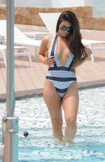 JESSICA HAYES in Swimsuit at a Pool in Turkey 09/28/2020