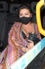JESSIE WALLACE Night Out in London 10/16/2020
