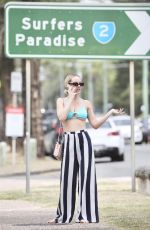 JESSIKA POWER in Bikini at a Beach on the Gold Coast 10/05/2020