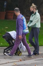 JOE JONAS and Sophie Turner Out with Her Baby in Los Angeles 10/27/2020