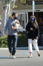 JORDANA BREWSTER and Andrew Form Leaves a Pharmacy in Brentwood 10/29/2020