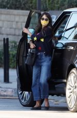 JORDANA BREWSTER and Andrew Form Out for Coffee in Santa Monica 10/30/2020