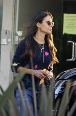 JORDANA BREWSTER and Andrew Form Out for Coffee in Santa Monica 10/30/2020