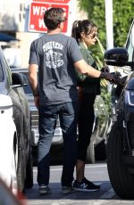 JORDANA BREWSTER and Andrew Form Out for Lunch in West Hollywood 10/28/2020