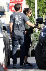 JORDANA BREWSTER and Andrew Form Out for Lunch in West Hollywood 10/28/2020