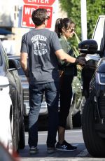 JORDANA BREWSTER and Andrew Form Out for Lunch in West Hollywood 10/28/2020