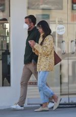 JORDANA BREWSTER and Mason Morfit Out Kissing in Brentwood 10/27/2020