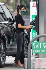 JORDANA BREWSTER at a Gas Station in Brentwood 10/08/2020