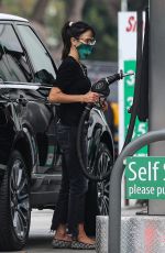 JORDANA BREWSTER at a Gas Station in Brentwood 10/08/2020