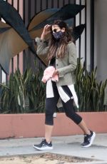 JORDANA BREWSTER at Blue Bottle Coffe in Brentwood 10/22/2020