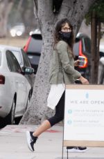 JORDANA BREWSTER at Blue Bottle Coffe in Brentwood 10/22/2020