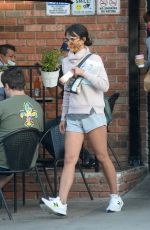 JORDANA BREWSTER in Shorts Out for Snacks in Los Angeles 10/16/2020