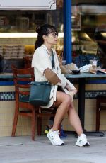 JORDANA BREWSTER Out for Breakfast in Pacific Palisades 10/17/2020