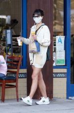 JORDANA BREWSTER Out for Breakfast in Pacific Palisades 10/17/2020