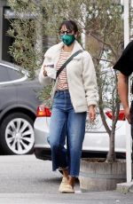 JORDANA BREWSTER Out for Morning Coffee in Brentwood 10/11/2020