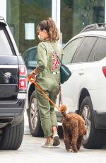 JORDANA BREWSTER Out with Her Dog in Malibu 10/25/2020