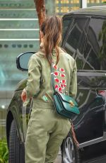 JORDANA BREWSTER Out with Her Dog in Malibu 10/25/2020