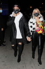 JORDYN JONES at Boa Steakhouse in West Hollywood 10/23/2020