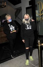 JORDYN JONES Out for Dinner at Catch LA in Los Angeles 11/10/2020