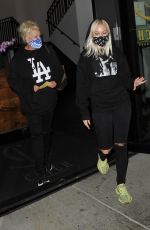 JORDYN JONES Out for Dinner at Catch LA in Los Angeles 11/10/2020